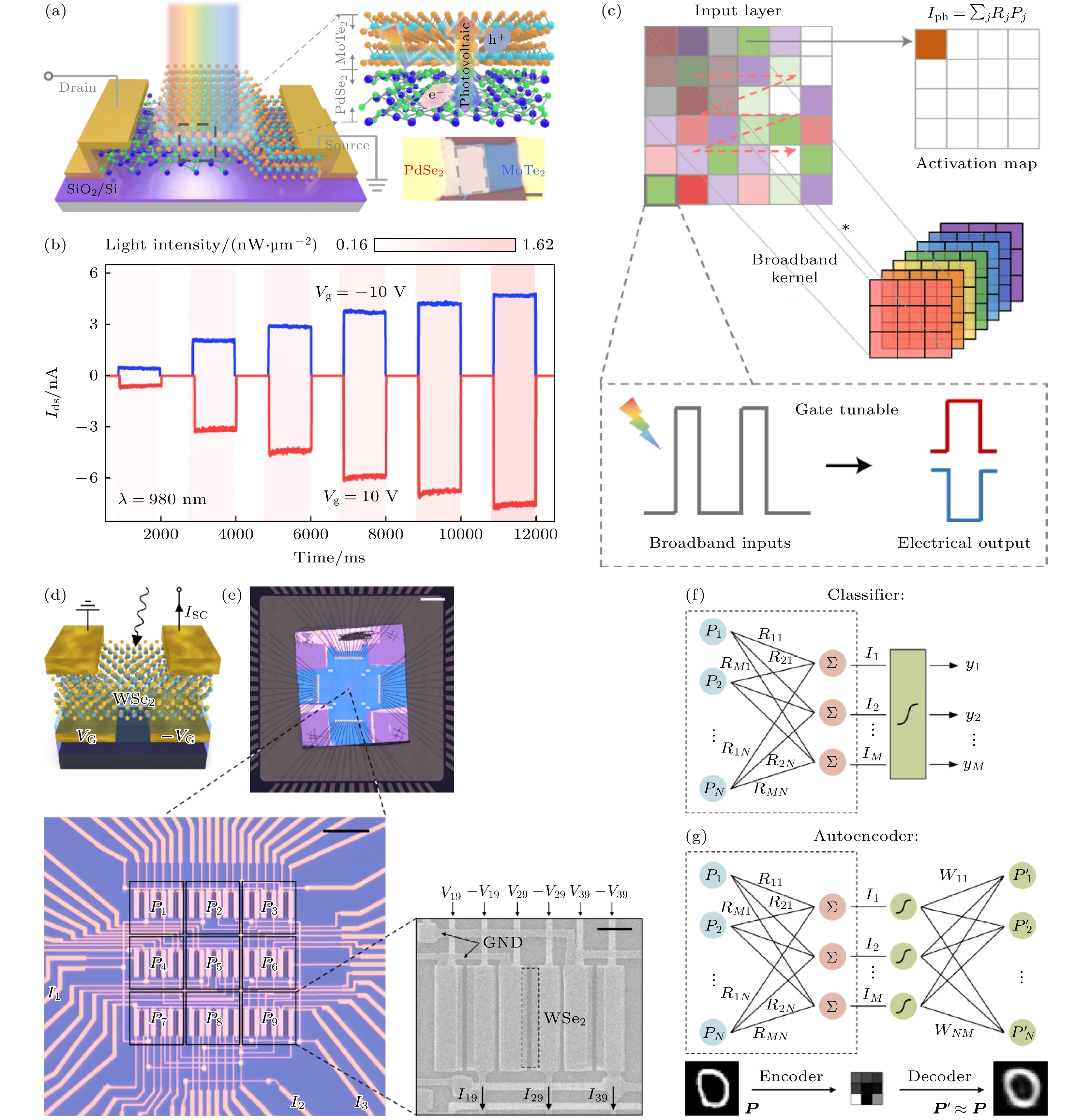 Progress in in-sensor computing and applications based on